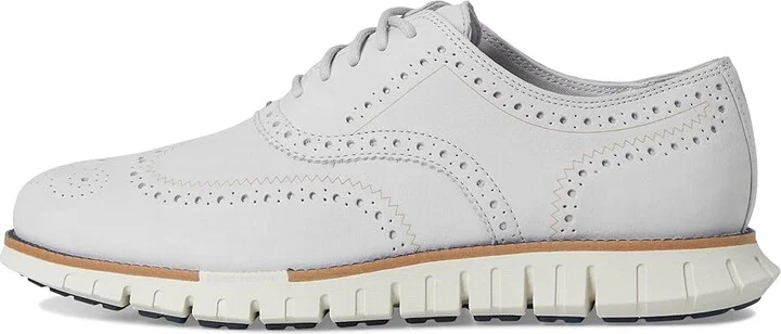 Cole Haan Zerogrand Remastered Wingtip Oxfords Men's Lace Up Wing Tip Shoes Microchip Nubuck/Big Dipper : 10.5 W - Wide, Leather - Image 6