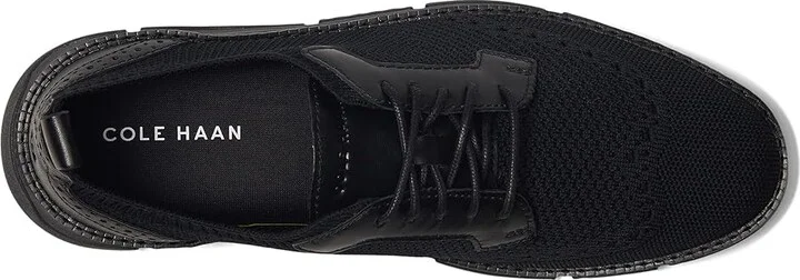 Cole Haan Zerogrand Revel Stitchlite Oxfords Women's Shoes Black Knit/Leather/Black : 6.5 C - Wide - Image 2