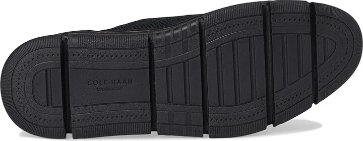 Cole Haan Zerogrand Revel Stitchlite Oxfords Women's Shoes Black Knit/Leather/Black : 6.5 C - Wide - Image 3