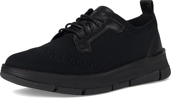 Cole Haan Zerogrand Revel Stitchlite Oxfords Women's Shoes Black Knit/Leather/Black : 6.5 C - Wide - Image 5