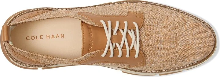 Cole Haan Zerogrand Revel Stitchlite Oxfords Women's Shoes Ivory And Biscuit Heather Knit/Biscuit : 10.5 B - Medium, Leather - Image 2