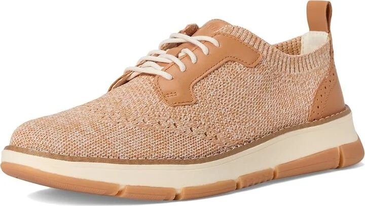 Cole Haan Zerogrand Revel Stitchlite Oxfords Women's Shoes Ivory And Biscuit Heather Knit/Biscuit : 10.5 B - Medium, Leather - Image 5