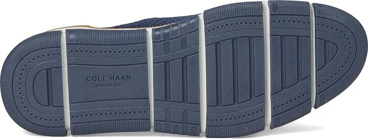 Cole Haan Zerogrand Revel Stitchlite Oxfords Women's Shoes Navy Big Dipper Knit : 10 C - Wide, Leather - Image 3