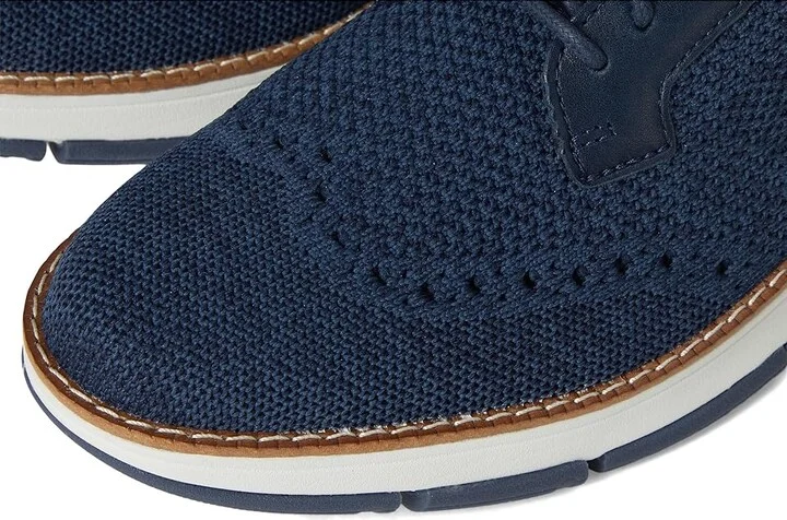 Cole Haan Zerogrand Revel Stitchlite Oxfords Women's Shoes Navy Big Dipper Knit : 10 C - Wide, Leather - Image 7