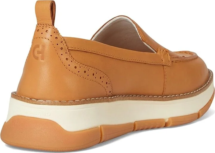 Cole Haan Zerogrand Revel Venetians Women's Shoes Biscuit/Ivory : 7 C - Wide, Leather - Image 4
