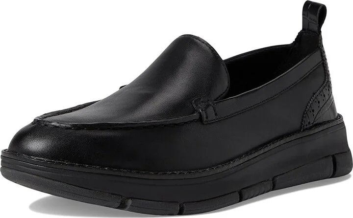 Cole Haan Zerogrand Revel Venetians Women's Shoes Black/Black : 8.5 B - Medium, Leather - Image 5