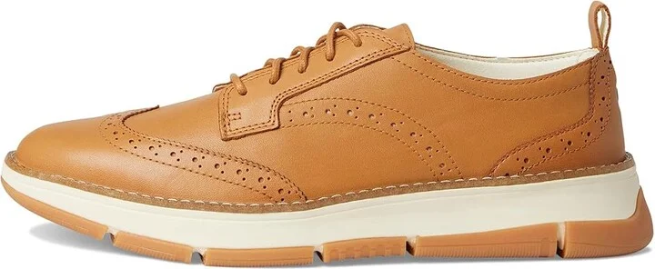 Cole Haan Zerogrand Revel Wingtip Oxfords Women's Shoes Biscuit/Ivory : 5 B - Medium, Leather - Image 6