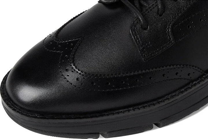 Cole Haan Zerogrand Revel Wingtip Oxfords Women's Shoes Black/Black : 7.5 C - Wide, Leather - Image 7