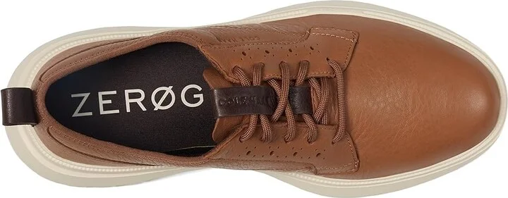 Cole Haan Zerogrand WFA Plain Toe Oxford Men's Lace-up Boots British Tan/White Cap Grey : 9.5 W - Wide - Image 2