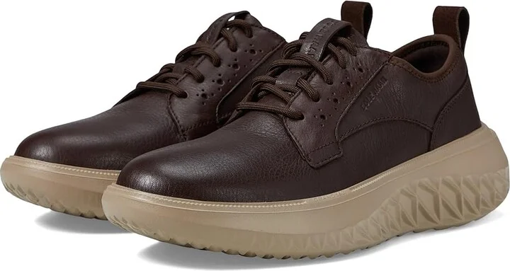 Cole Haan Zerogrand WFA Plain Toe Oxford Men's Lace-up Boots Dark Chocolate/Cobblestone : 11.5 W - Wide