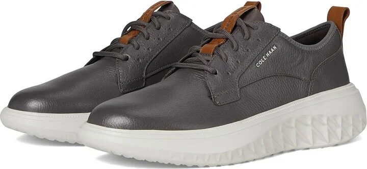 Cole Haan Zerogrand WFA Plain Toe Oxford Men's Lace-up Boots Pavement/Glacial Grey/British Tan : 11.5 D - Medium