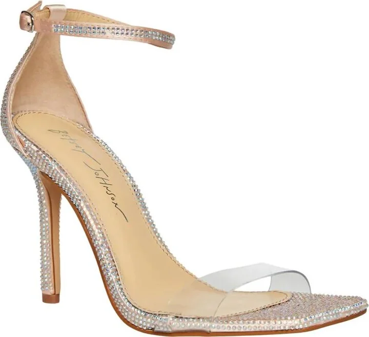 Cole Heel Sandals In Champagne