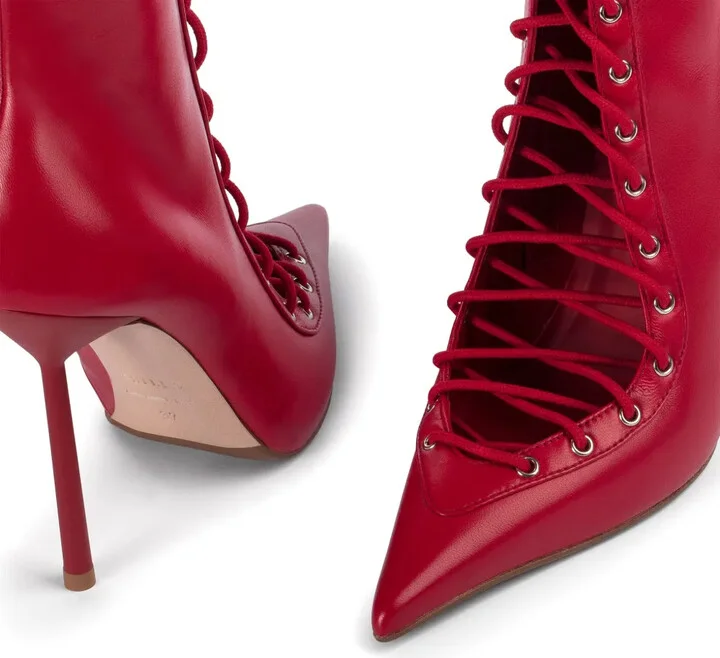 Colette 120mm leather ankle boots - Image 4