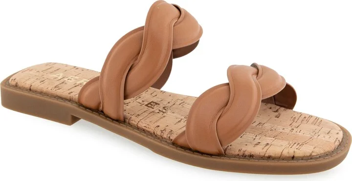TAN FAUX LEATHER