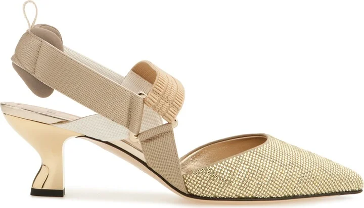 Colibri Crystal Embellished Pointed Toe Pump - Image 3