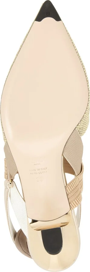 Colibri Crystal Embellished Pointed Toe Pump - Image 6