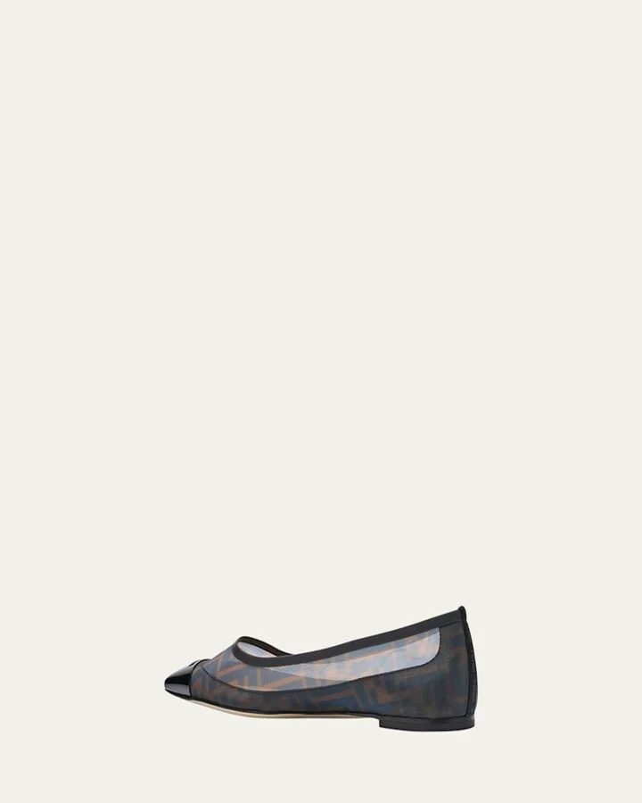 Colibri FF Mesh Pointed Ballerina Flats - Image 7