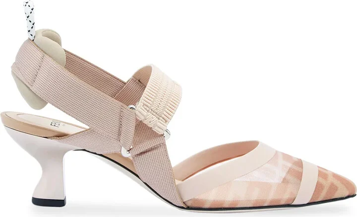 Colibrì FF motif slingback pumps