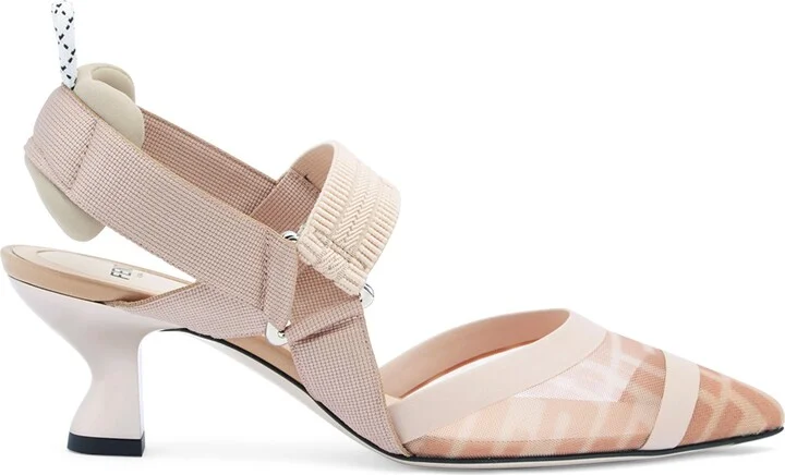 Colibri Mesh Slingback Pointed Toe Pump - Image 2