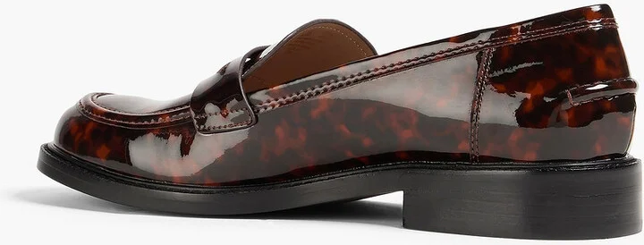 Colin tortoiseshell glossed loafers - Image 3