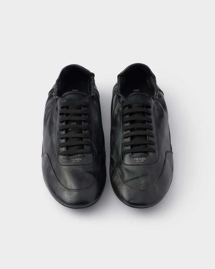 Collapse leather sneakers - Image 4