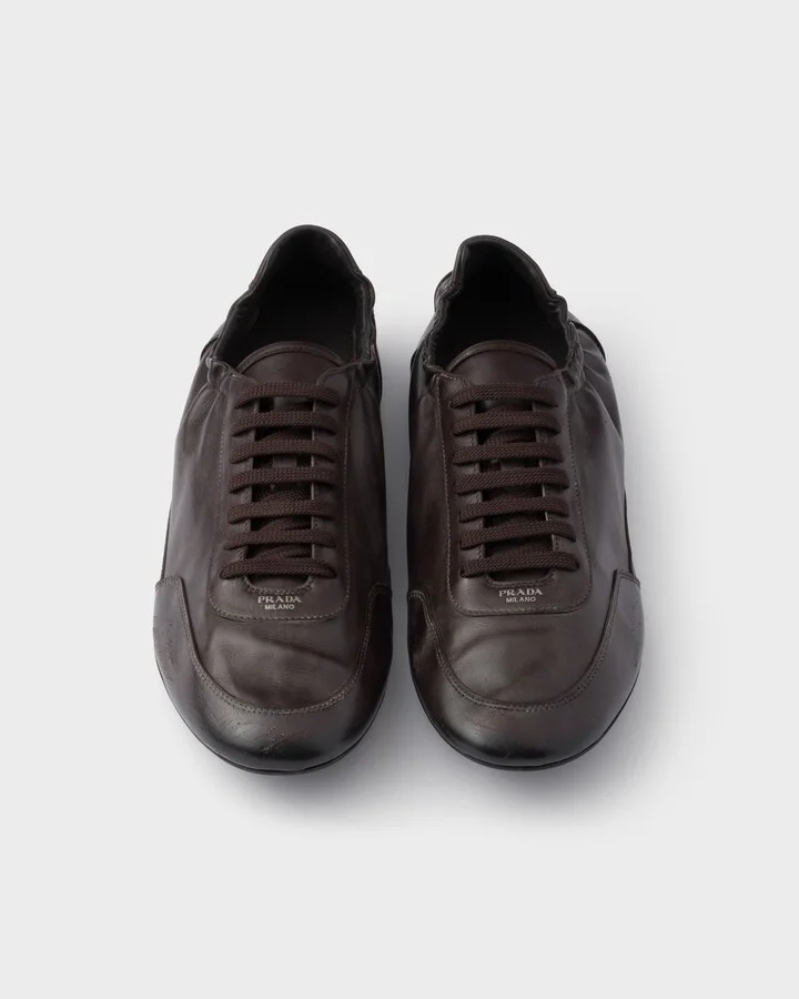 Collapse leather sneakers - Image 3
