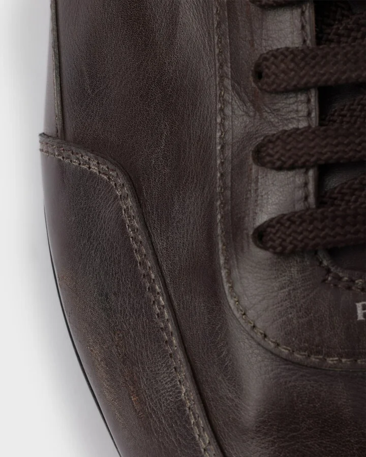 Collapse leather sneakers - Image 5
