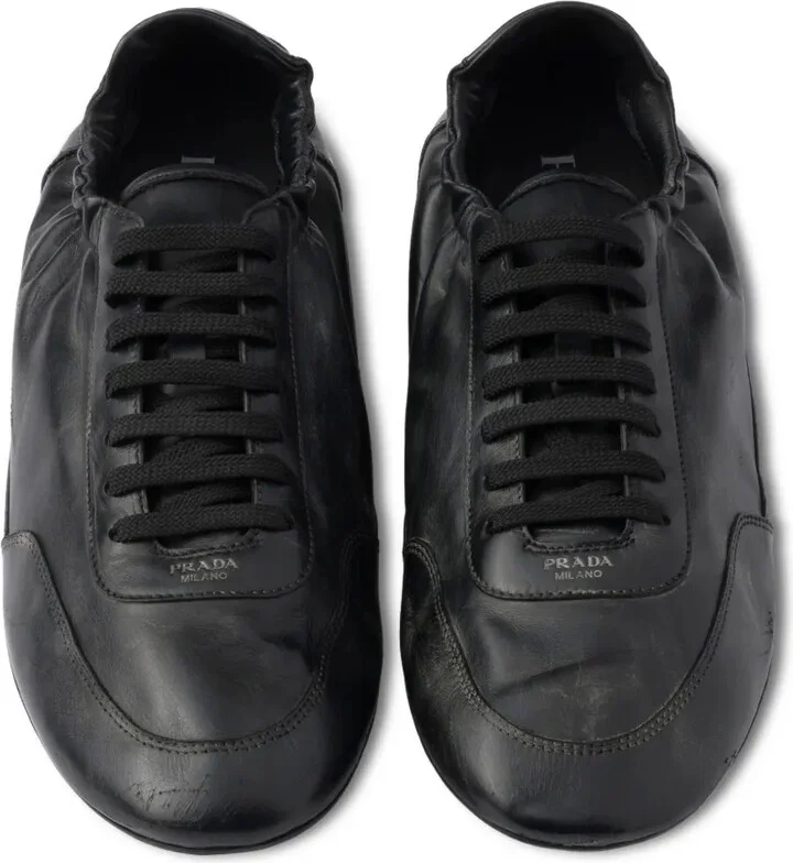 Collapse leather sneakers - Image 4