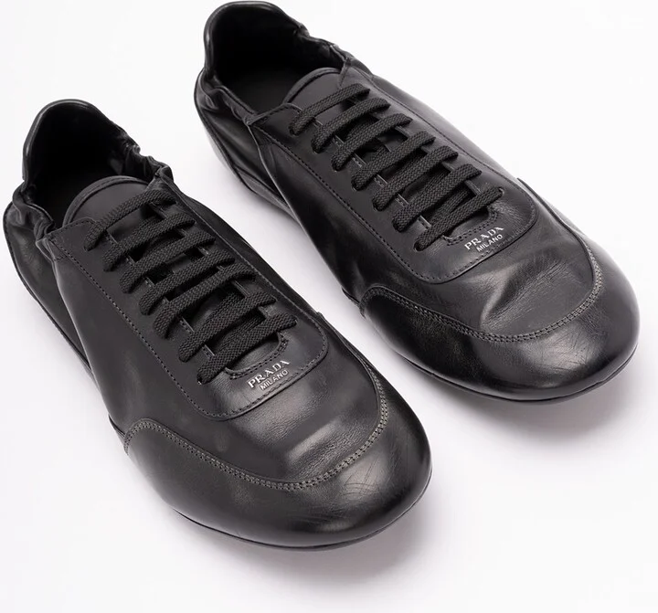 `Collapse` Leather Sneakers - Image 2