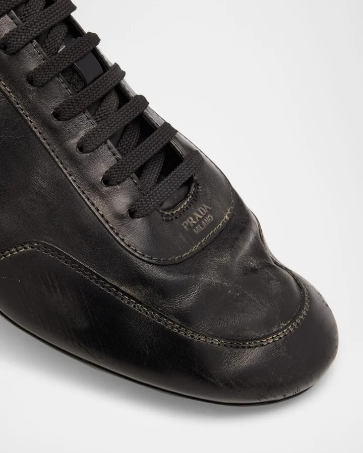 Collapse Leather Sneakers - Image 2