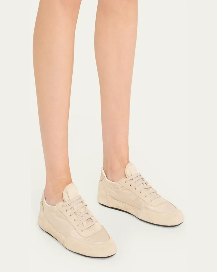 Collapse Low-Top Suede Sneakers - Image 4