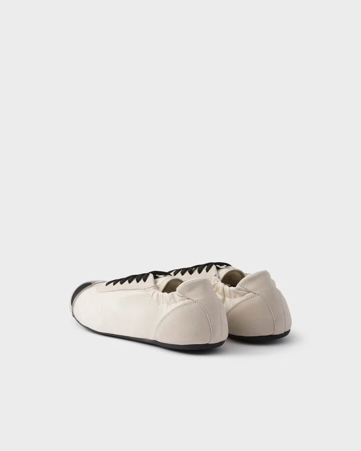Collapse Re-Nylon and suede sneakers with metal toecap - Image 5