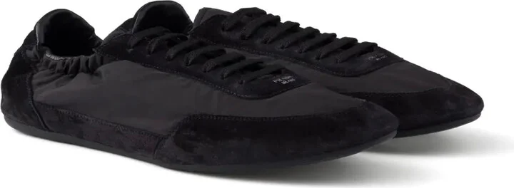 Collapse Re-Nylon suede sneakers - Image 2