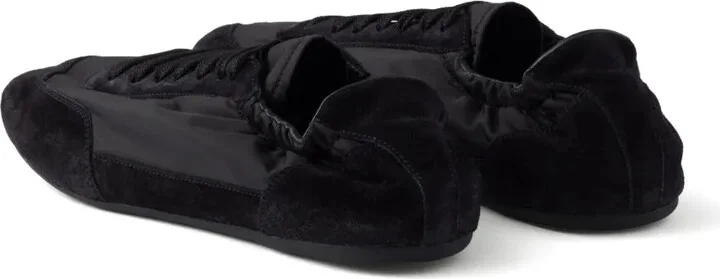 Collapse Re-Nylon suede sneakers - Image 3