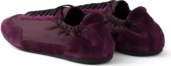 Collapse Re-Nylon suede sneakers - Image 3