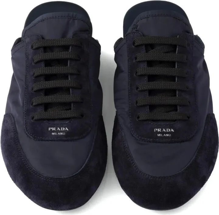 Collapse Re-Nylon suede sneakers - Image 4
