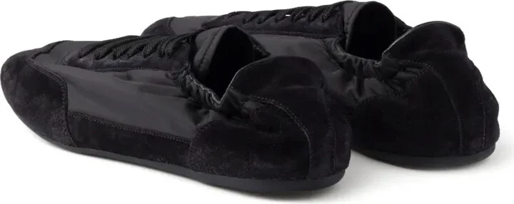 Collapse Re-Nylon suede sneakers - Image 3