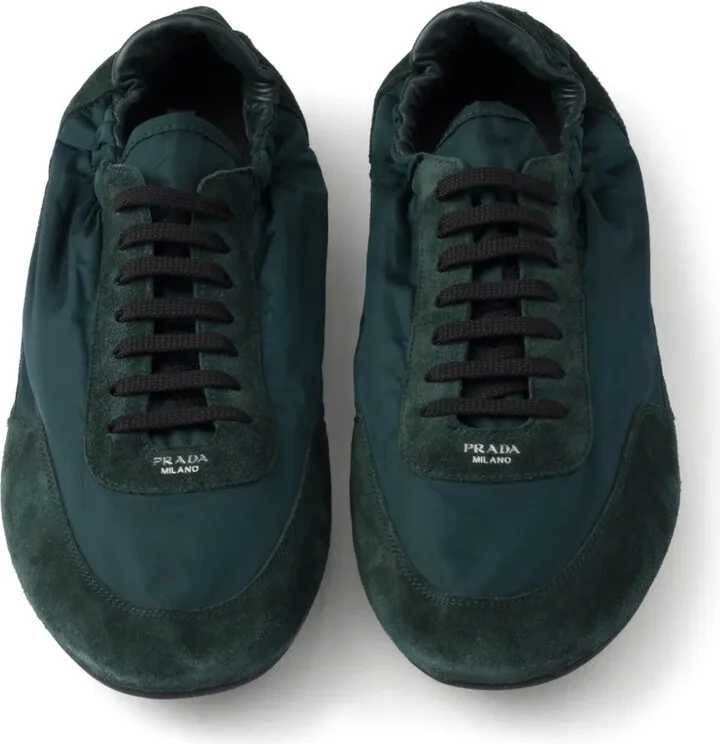Collapse Re-Nylon suede sneakers - Image 5