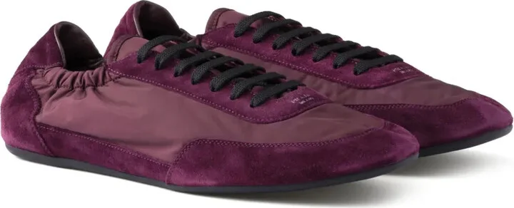 Collapse Re-Nylon suede sneakers - Image 2