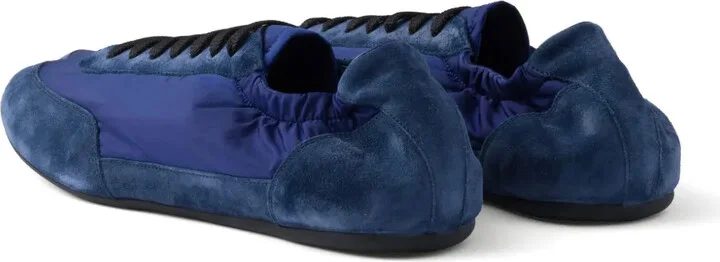 Collapse Re-Nylon suede sneakers - Image 3