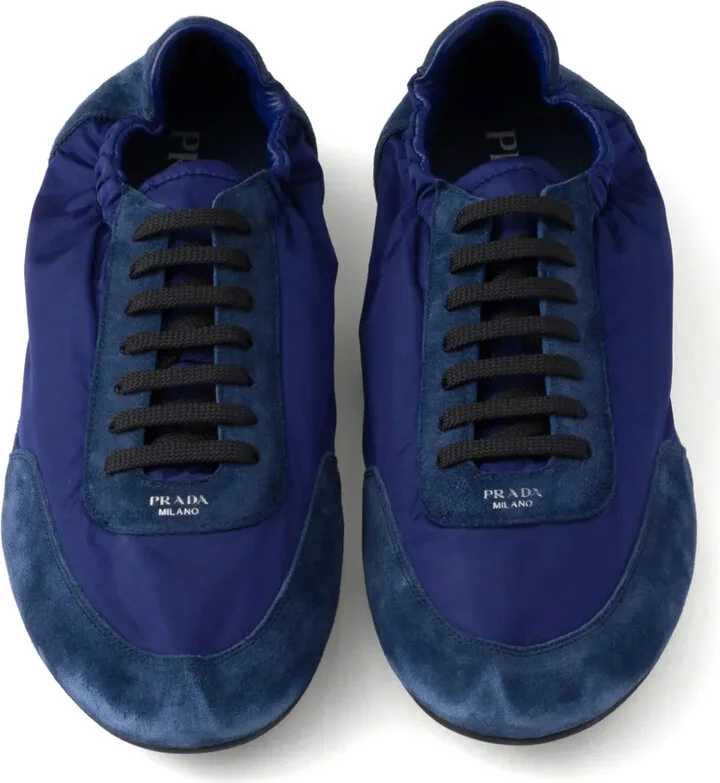 Collapse Re-Nylon suede sneakers - Image 4