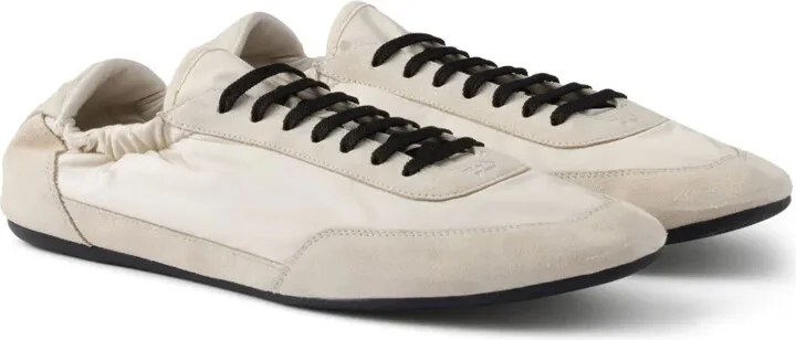 Collapse Re-Nylon suede sneakers - Image 2