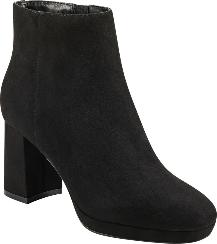 Colleen 2 Womens Faux Suede Round toe Ankle Boots