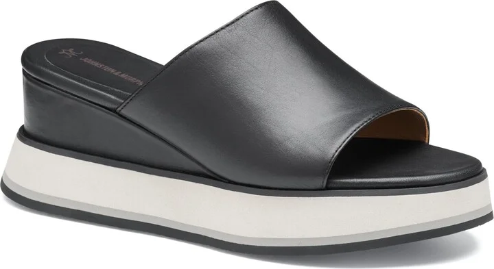 Colleen Platform Wedge Slide Sandal