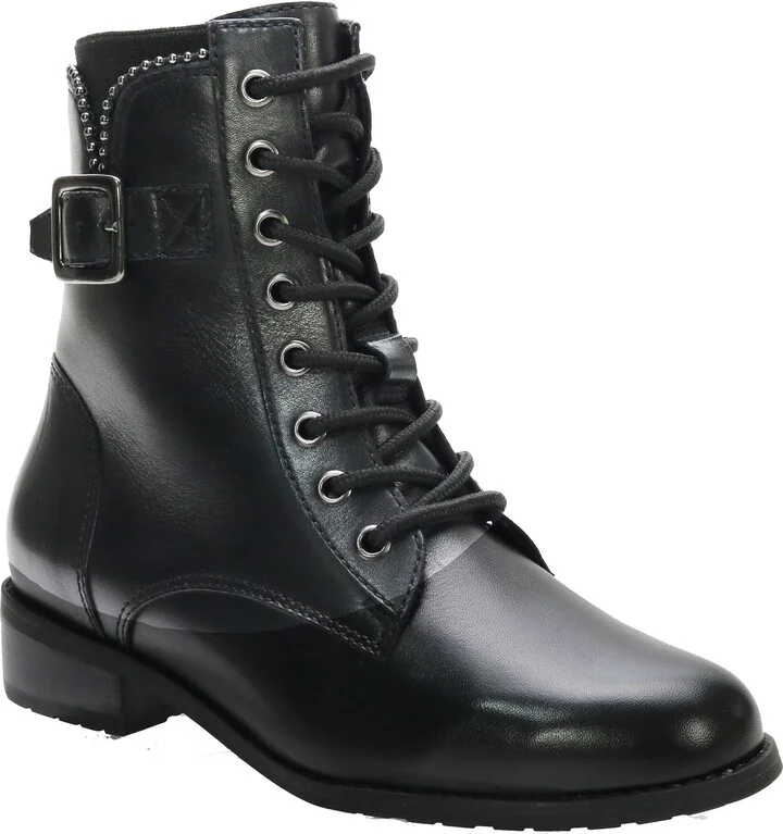 Black Calf/ Croc