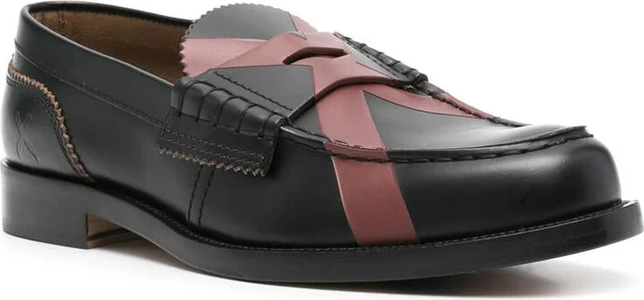 College Leather Loafers - Image 2