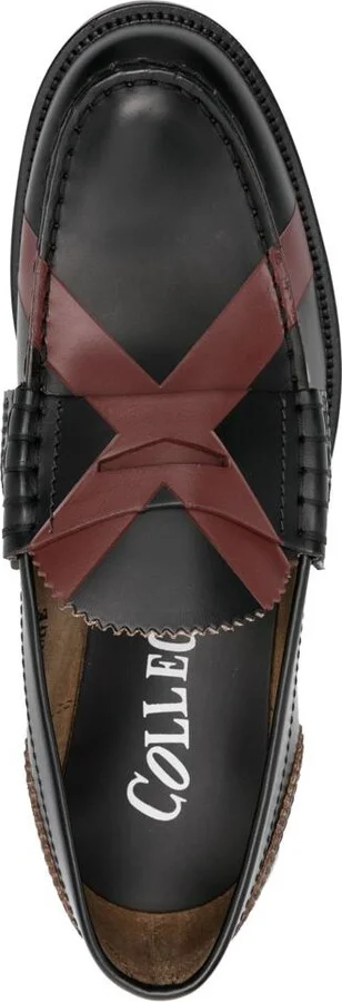 College Leather Loafers - Image 4