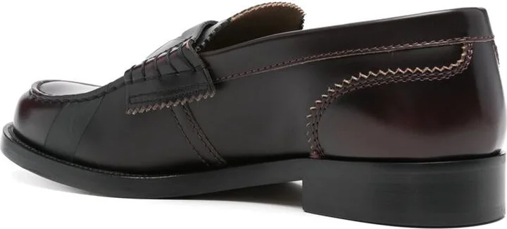 College Leather Loafers - Image 3