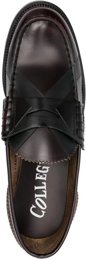 College Leather Loafers - Image 4