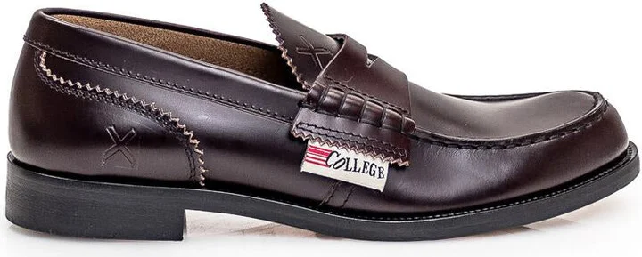 College Leather Moccasin